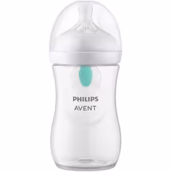 Philips AVENT Natural à Réponse Naturelle SCY673/01 Biberon valve AirFree 260 ml - tétine 1m+ - 1 pièce