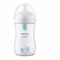 Philips AVENT Natural à Réponse Naturelle Biberon Biberon valve AirFree 260 ml - tétine 1m+ - 1 pièce - Vue supplémentaire 4