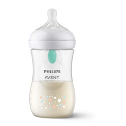 Philips AVENT Natural Response SCY673/82 Biberon valve AirFree 260 ml - tétine 1m+ - 1 pièce