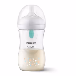 Philips AVENT Natural Response SCY673/82 Biberon valve AirFree 260 ml - tétine 1m+ - 1 pièce