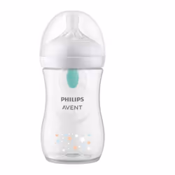 Philips AVENT Natural Response SCY673/82 Biberon valve AirFree 260 ml - tétine 1m+ - 1 pièce - Vue supplémentaire 4