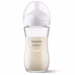Philips AVENT Natural à Réponse Naturelle SCY933/01 Biberon verre 240ml - 1 pièce - Vue supplémentaire 4