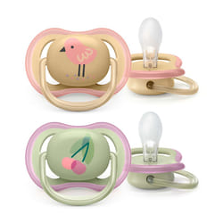 Philips SCF085/13 tétine pour bébé Sucette ultra souple Orthodontique Silicone Multicolore