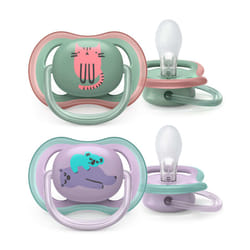 Philips SCF085/18 tétine pour bébé Sucette ultra souple Orthodontique Silicone Multicolore