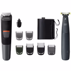 Philips MULTIGROOM Series 5000 MG5720/90 10-en-1 Visage, Cheveux et Corps