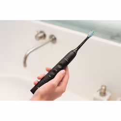 Philips DiamondClean Smart 9400 HX9917/89 Brosse à dents électrique avec application - Noire, Adulte, Brosse à dents à ultras ...