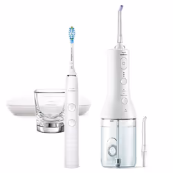 Philips Cordless Power Flosser HX3866/41 DiamondClean 9000, Batterie, 1 tête(s)