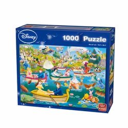 King Disney Fun on the Water 1000 pcs, 1000 pièce(s), Dessins animés, 8 an(s)