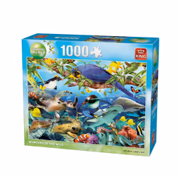 King Animal World Wonders 1000 pcs, 1000 pièce(s), Faune, 8 an(s)
