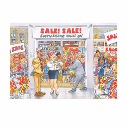 Wasgij 1110100018 puzzle Jeu de puzzle 1000 pièce(s) Humoristique
