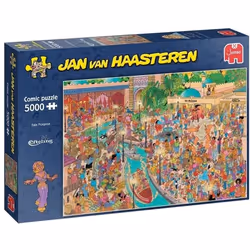 Jan van Haasteren Efteling Fata Morgana 5000 pcs, 5000 pièce(s), Humoristique, 12 an(s)