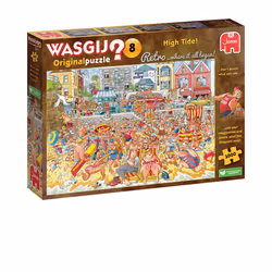 Wasgij Retro Original 8 Raz-de-marée ! 1000 pcs, 1000 pièce(s), Humoristique, 12 an(s)