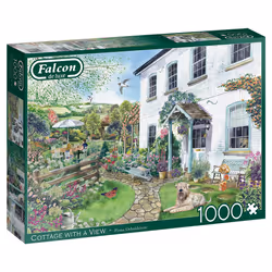 Falcon de luxe Cottage with a View (1000 Pces), 1000 pièce(s), Paysage, 12 an(s)