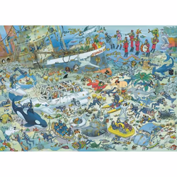 Diset Jan Van Haasteren - Comic 1000 Au Fond De La Mer, 1000 pièce(s), 7 an(s)