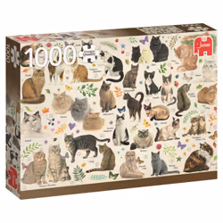 Premium Collection 1000- Poster chat, 1000 pièce(s), Animaux, 12 an(s)