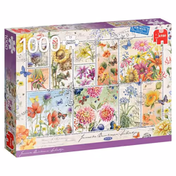 Premium Collection 1000 -Timbres fleurs, fleurs d'été, 1000 pièce(s), Paysage, 12 an(s)