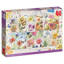Premium Collection 1000 -Timbres fleurs, fleurs d'été