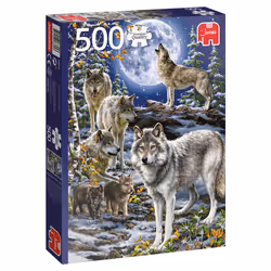 Premium Collection 500 -Wolf Pack in Winter, 500 pièce(s), Animaux, 12 an(s)