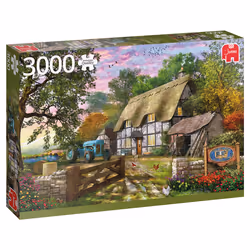 Premium Collection 1000 -The Farmer's Cottage, 3000 pièce(s), Paysage, 12 an(s)