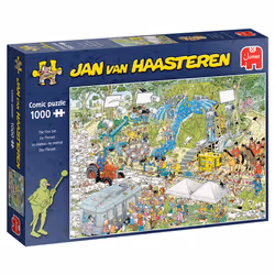 Jan van Haasteren 1000 JVH - 'Call out Coming Soon Tv Studios, 1000 pièce(s), Bandes dessinées, 12 an(s)