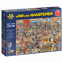 Jan van Haasteren 1000 -National Championships Puzzling, 1000 pièce(s), Bandes dessinées, 12 an(s)