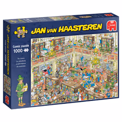 Jan van Haasteren 1000 - JVH - La librairie, 1000 pièce(s), Bandes dessinées, 12 an(s)