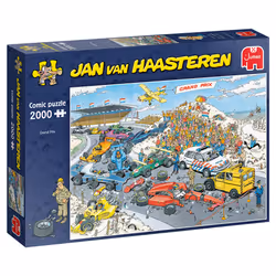 Jan van Haasteren 2000 - JVH - Le Grand Prix, 2000 pièce(s), Bandes dessinées, 12 an(s)