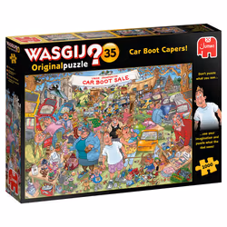 Wasgij 1000 - Original 35 Car Boot Capers!, 1000 pièce(s), Bandes dessinées, 12 an(s)