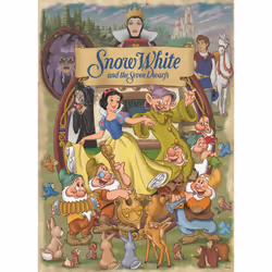Disney Snow White Movie Poster 1000 (Pces)