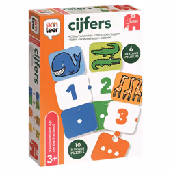 I learn Cijfers, 3 an(s), Carton, Multicolore