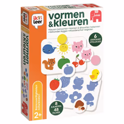 I learn Vormen &amp; Kleuren, 2 an(s), Carton, Multicolore