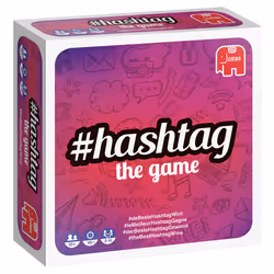 Jumbo Hashtag - the game, Jeu de cartes, Jeu de chance, 10 an(s), 45 min, Jeu familial