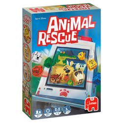 Jumbo Animal Rescue, Jeu de cartes, Jeu de chance, 8 an(s), 20 min, Jeu familial