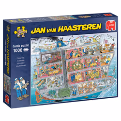 Jan van Haasteren 1000 JVH -Cruise Ship, 1000 pièce(s), Dessins animés, 12 an(s)
