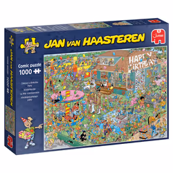 Jan van Haasteren 1000 JVH - Children's Birthday Party, 1000 pièce(s), Bandes dessinées, 12 an(s)