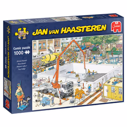 Jan van Haasteren 1000 JVH - Almost Ready?, 1000 pièce(s), Bandes dessinées, 12 an(s)