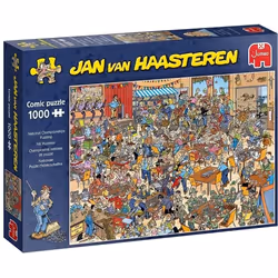 Jan van Haasteren Efteling, Sprookjesbos 1000 stukjes, 1000 pièce(s), Bandes dessinées, 12 an(s)