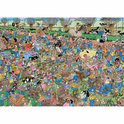 Jan van Haasteren The Dutch Craft Market 1000 pcs Jeu de puzzle 1000 pièce(s)
