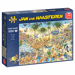 Jan van Haasteren The Oasis 1000 pièces, 1000 pièce(s), Bandes dessinées, 12 an(s)