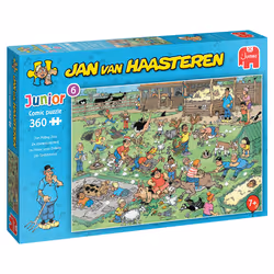 Jan van Haasteren Junior The Petting Zoo 360 pièces, 360 pièce(s), Bandes dessinées, 7 an(s)