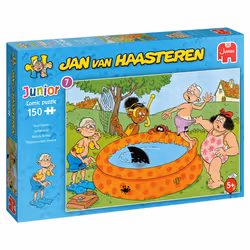 Jan van Haasteren Junior 7 - Requin farceur (150 pièces), 150 pièce(s), Bandes dessinées, 5 an(s)