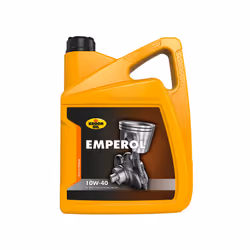 Kroon-Oil 1838020, 5 L, 10W-40, Voiture, Diesel/Essence, Jaune, Pays-Bas