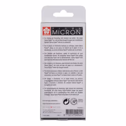 Sakura Pigma Micron stylo fin Noir 6 pièce(s) - Vue supplémentaire 4