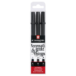 Sakura Pigma stylo de calligraphie Noir 3 pièce(s)