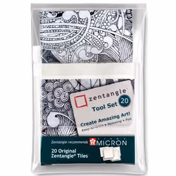 OZ International 20 Tuiles Blanches Zen