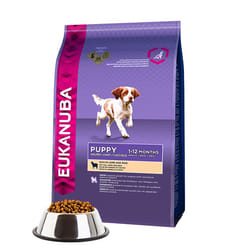 Eukanuba Puppy 12 kg Chiot Agneau, Riz
