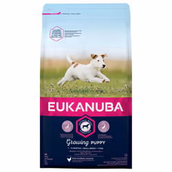 Eukanuba Growing Puppy Small Breed, Chiot, Mini (5 - 10kg), Poulet, 3 kg
