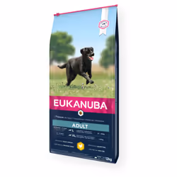 Eukanuba 8710255121710, Adulte, Maxi (26 - 44kg), Poulet, 12 kg
