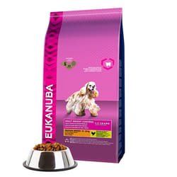 Eukanuba ADULT 15 kg Adulte Poulet, Dinde