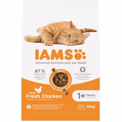 Caractéristiques Caractéristiques supplémentaires :Sans gluten,Santé générale,Poils et peau Catégorie :Pour chat Plage de poi ...